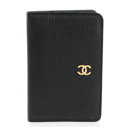 Chanel Goatskin Small Pocket Agenda Cover Black 1 of 8