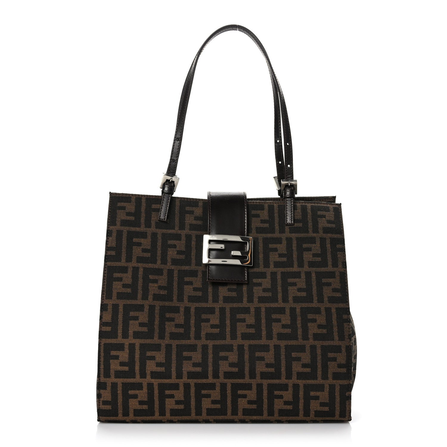 Fendi Zucca Shopping Tote Tobacco 1 of 9