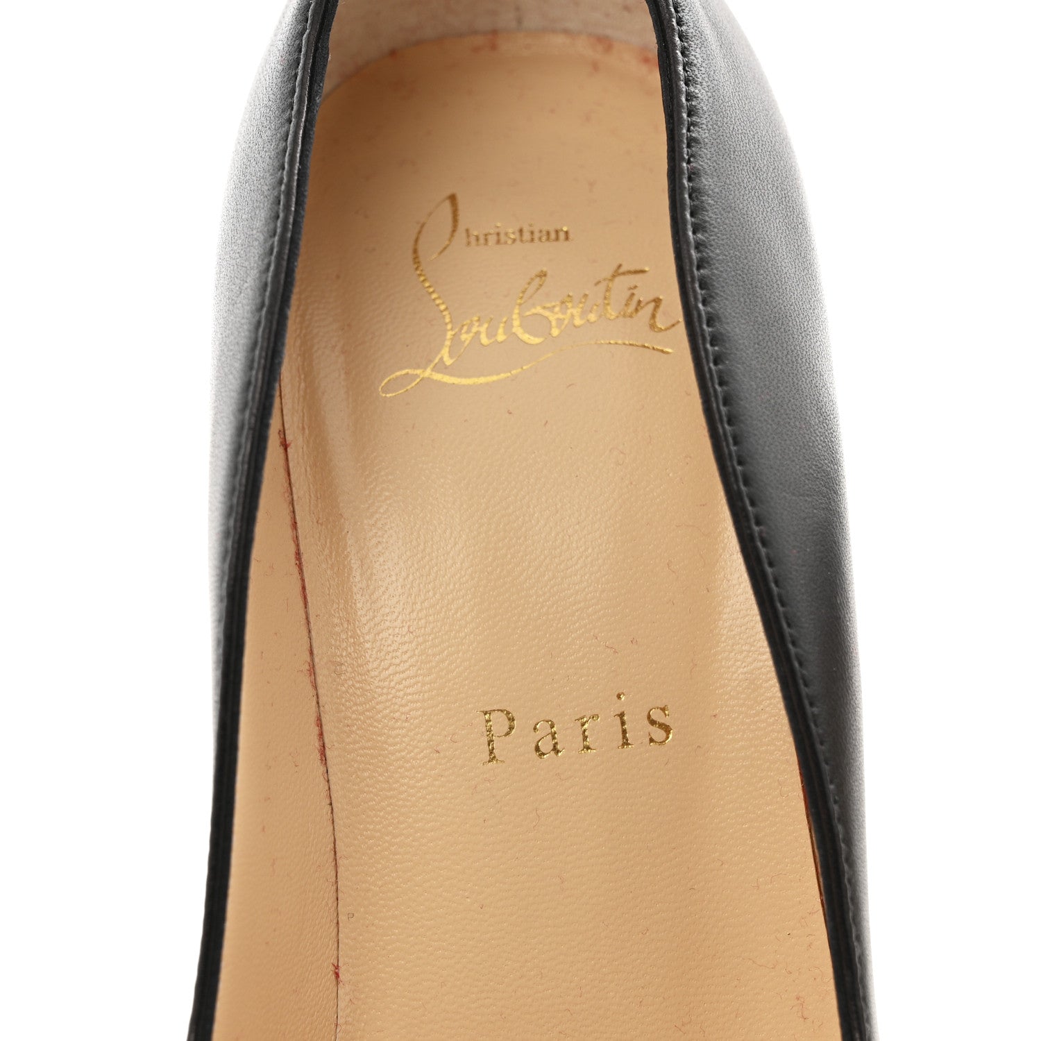 Christian Louboutin Nappa Agneska 100 Platform Pumps 37 Black 8 of 10