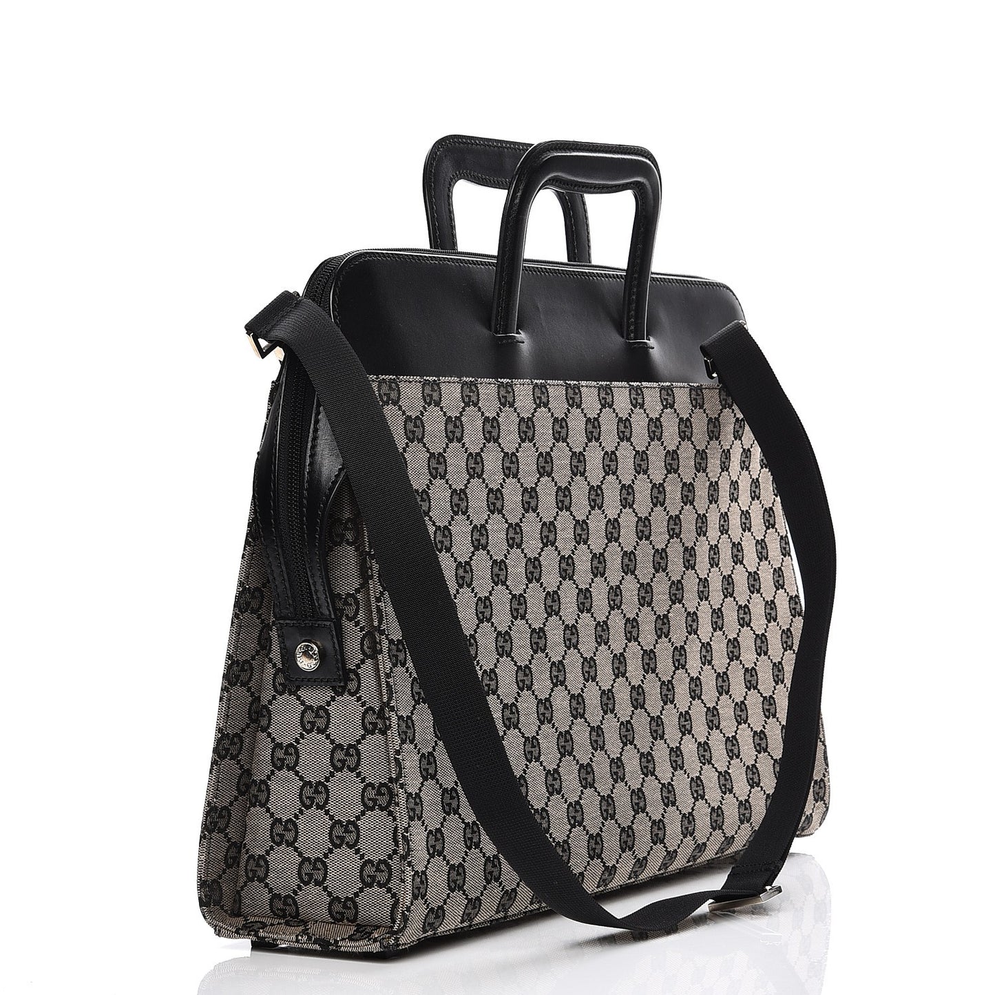 Monogram Briefcase Black