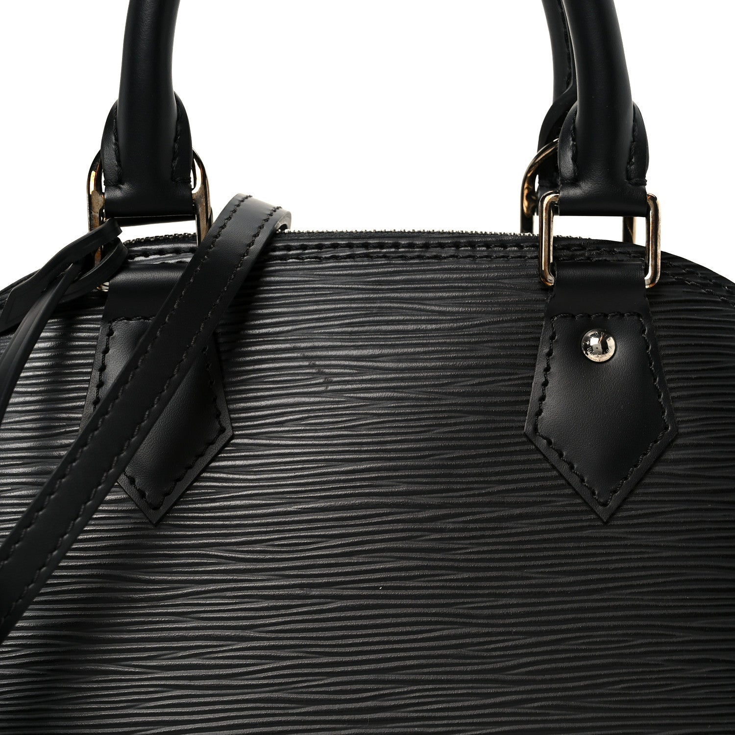 Louis Vuitton Epi Alma BB Black 11 of 13
