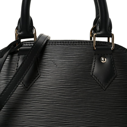 Louis Vuitton Epi Alma BB Black 11 of 13
