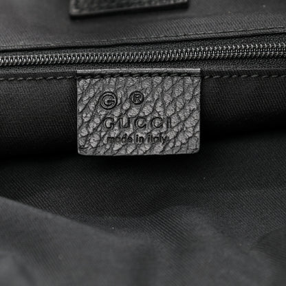 Gucci Monogram Medium Abbey Convertible Tote Black 8 of 10