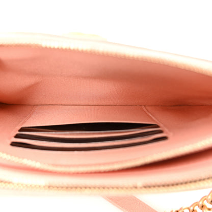Chanel Caviar Quilted Small Boy Clutch With Chain Light Pink 6 of 14