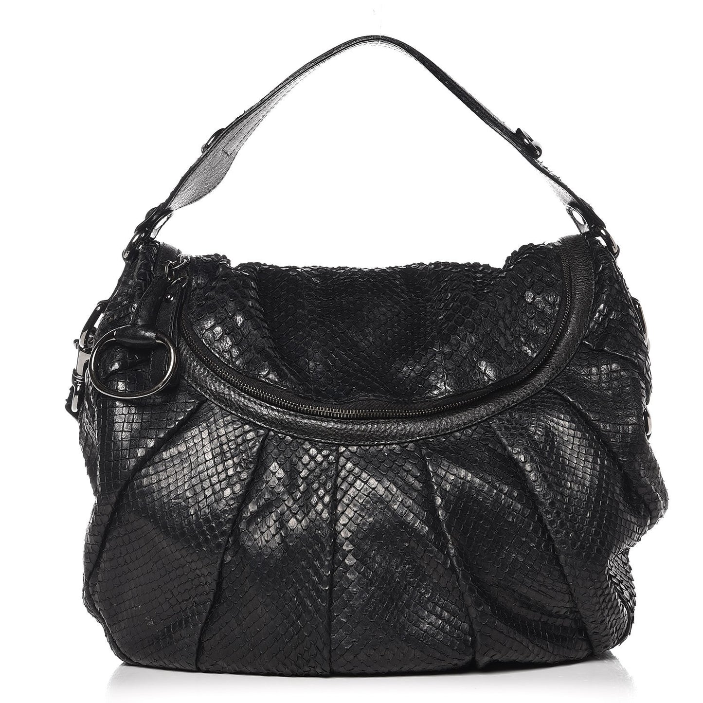 Python Icon Bit Shoulder Bag Black