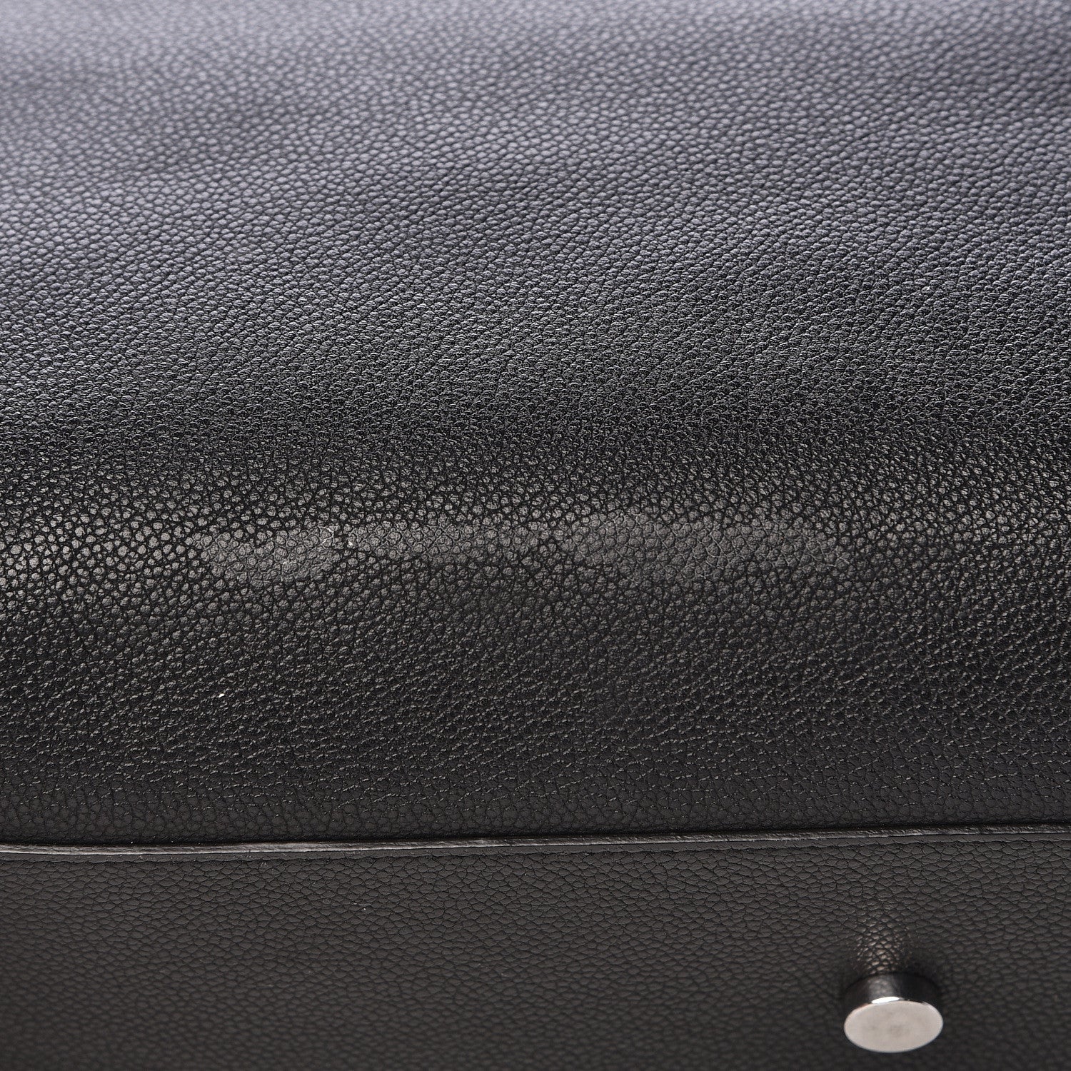 Saint Laurent Grained Calfskin Medium Rive Gauche Cabas Black 19 of 22