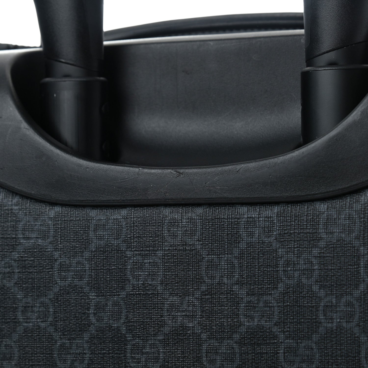 Gucci GG Supreme Monogram Gran Turismo Suitcase Black Grey 14 of 19