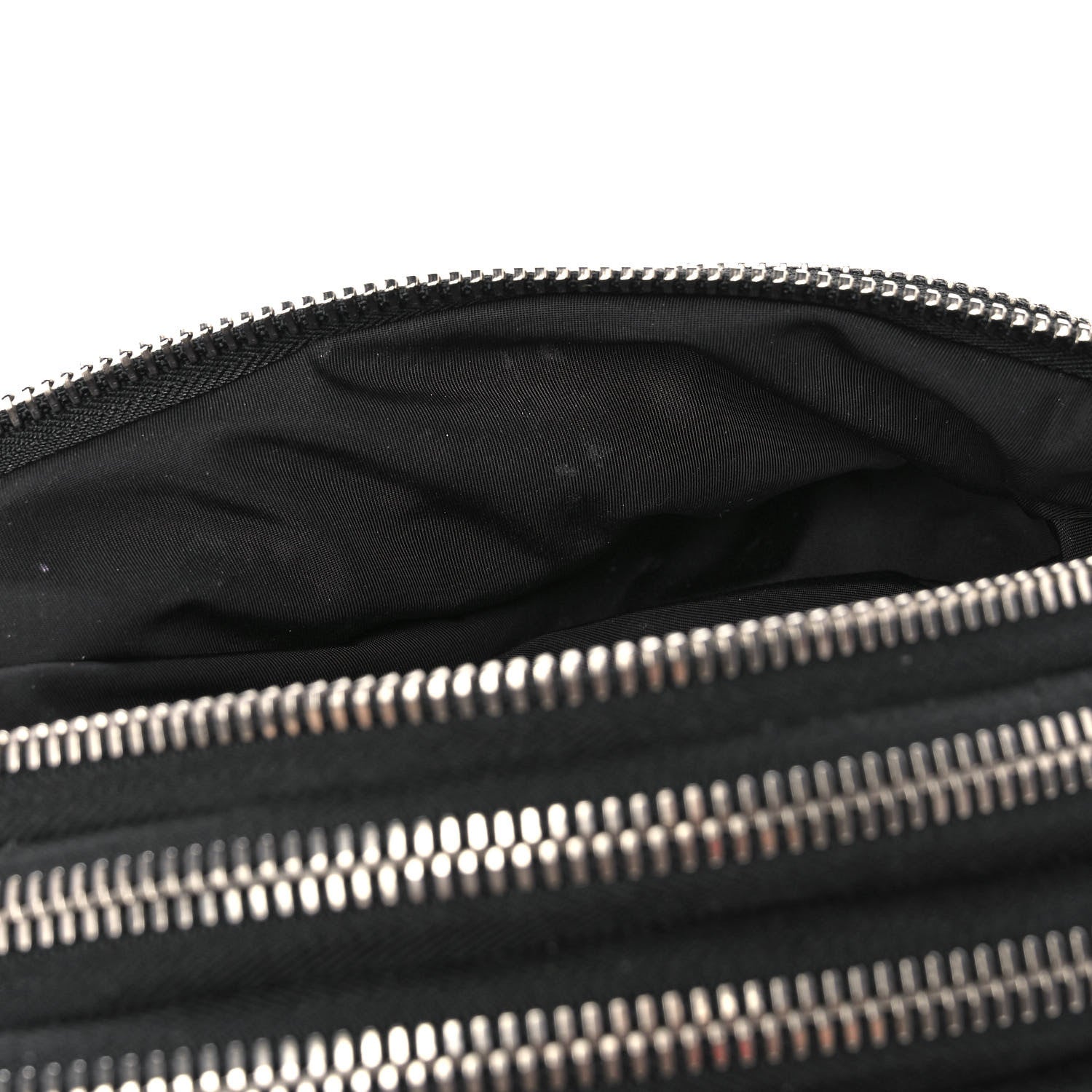 Alexander Wang Metal Nylon Zipper Clutch Black 8 of 12