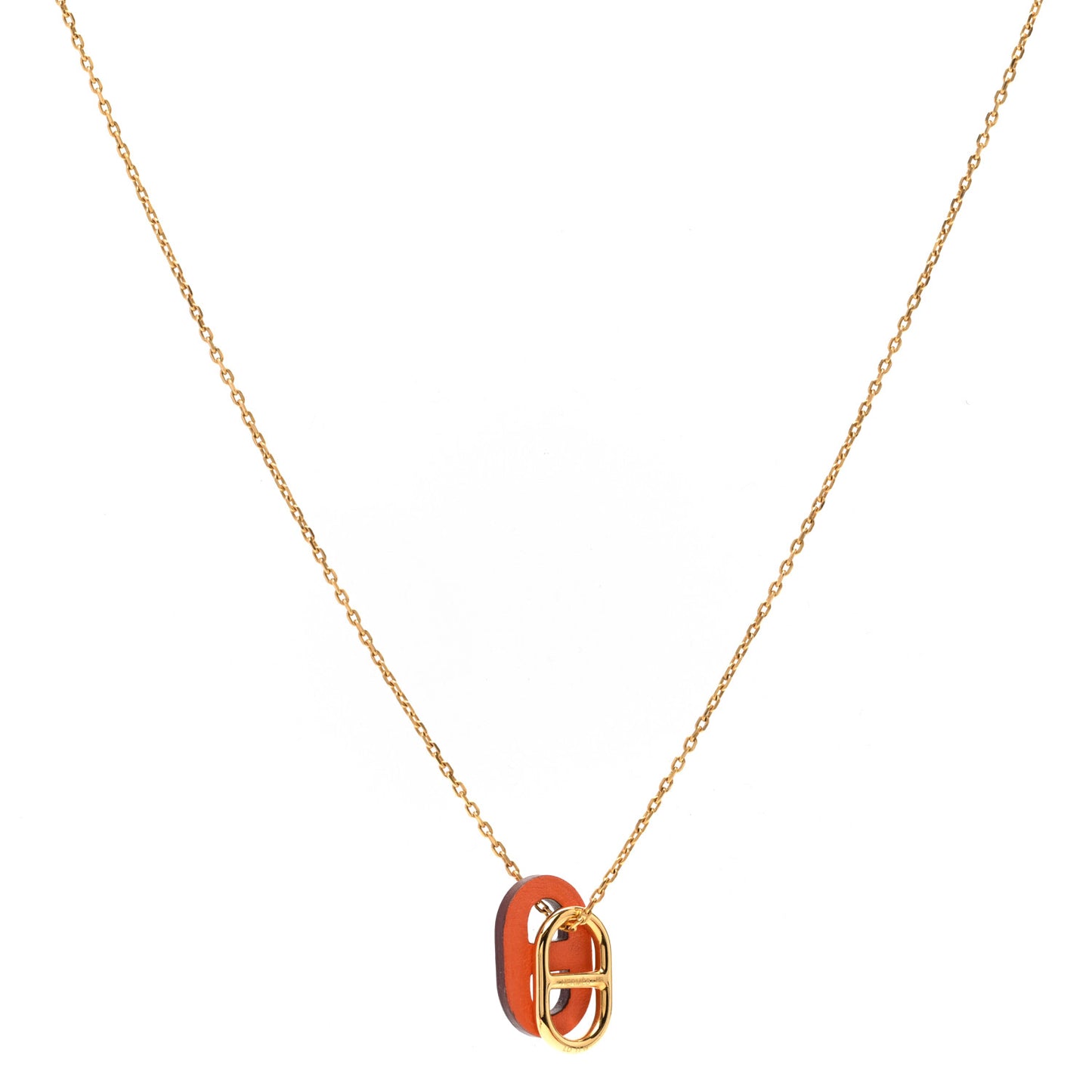 Swift O'Maillon Pendant Necklace Orange