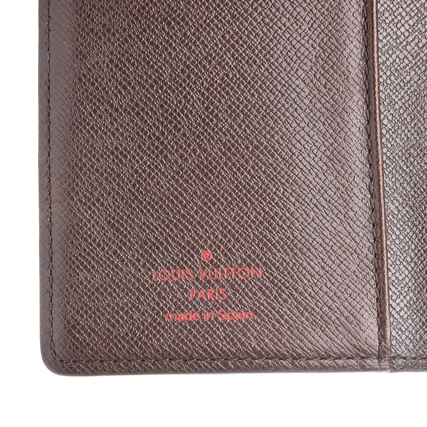 Louis Vuitton Damier Ebene Small Ring Agenda Cover 6 of 7