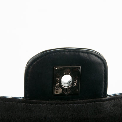 Chanel Patent Quilted Medium Double Flap Black 6 of 9