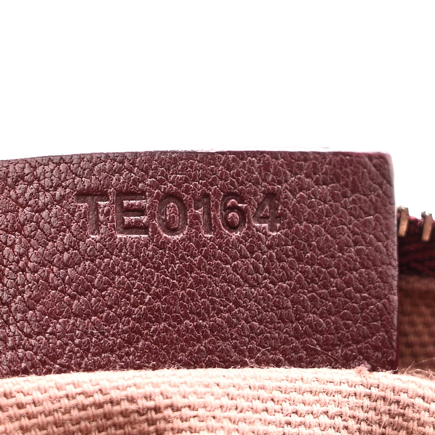 Sugar Goatskin Pandora Wristlet Oxblood