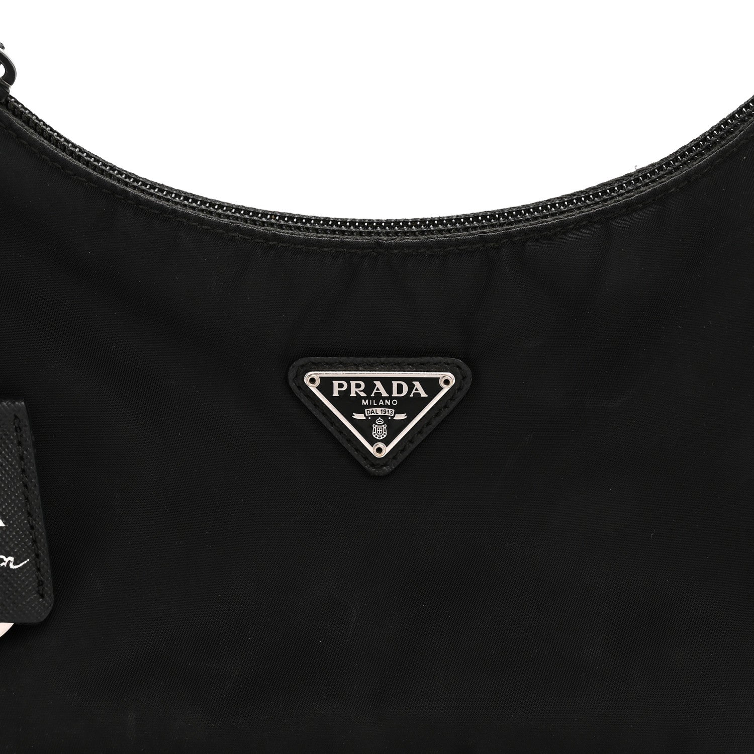 Prada Tessuto Nylon Mini Re-Edition 2000 Bag Black 9 of 14
