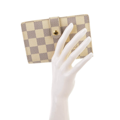 Louis Vuitton Damier Azur French Purse Wallet 2 of 8