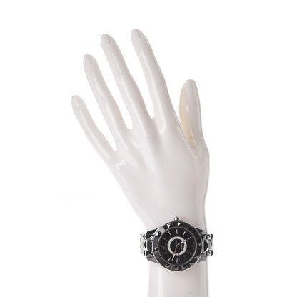 Christian Dior Stainless Steel Ceramic Diamond 38mm Dior VIII Automatic Watch Black 2 of 6