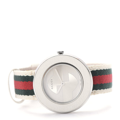 Gucci Stainless Steel Nylon 36mm U-Play Quartz Watch 3 of 6