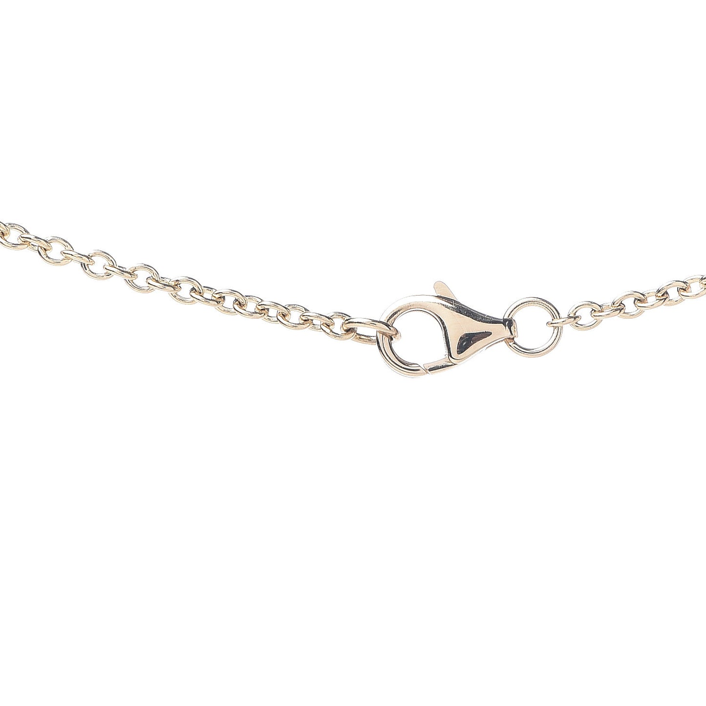 18K Yellow Gold Interlocking LOVE Necklace