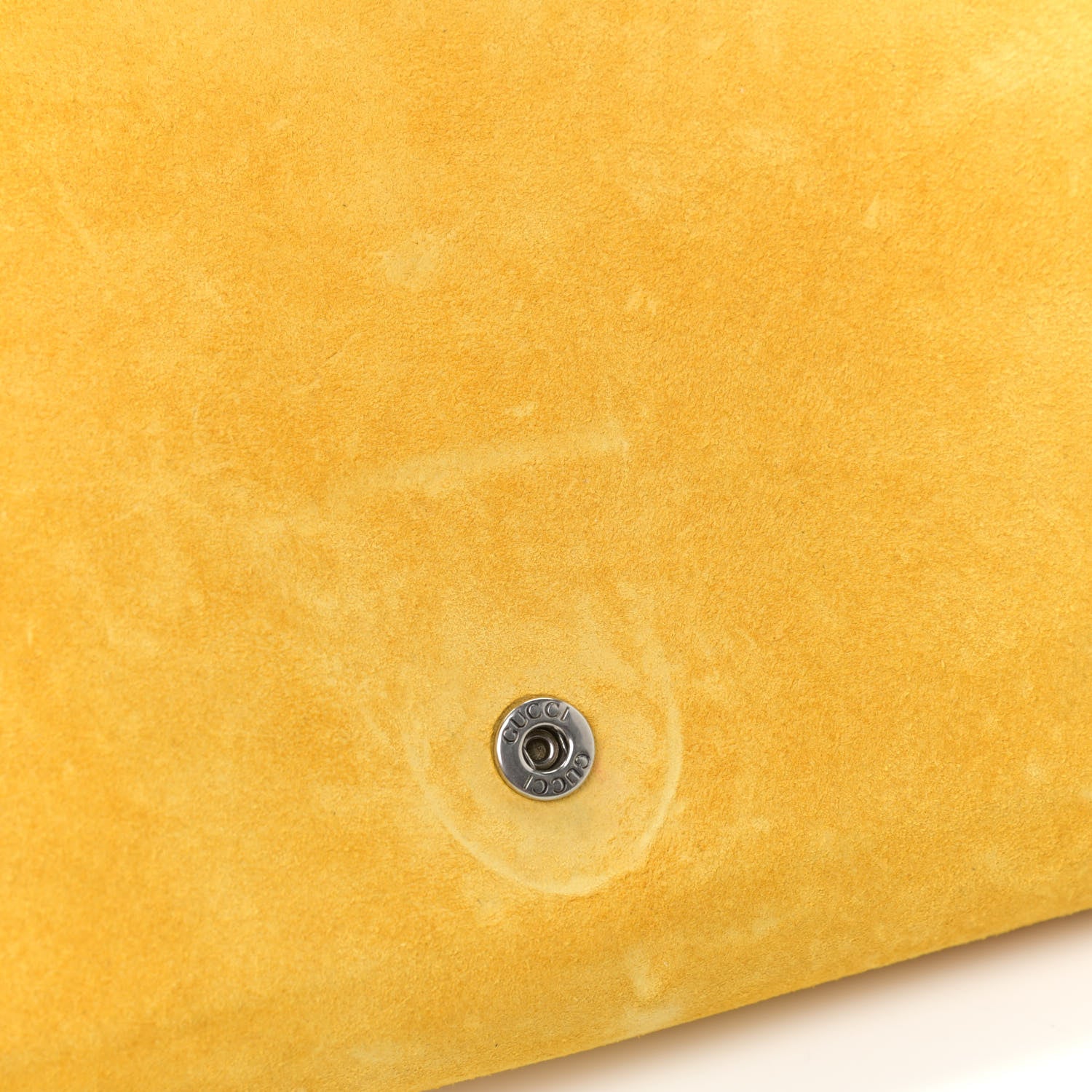 Gucci Suede Mini Dionysus Chain Wallet Yellow 11 of 17
