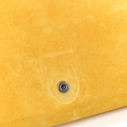 Gucci Suede Mini Dionysus Chain Wallet Yellow 11 of 17