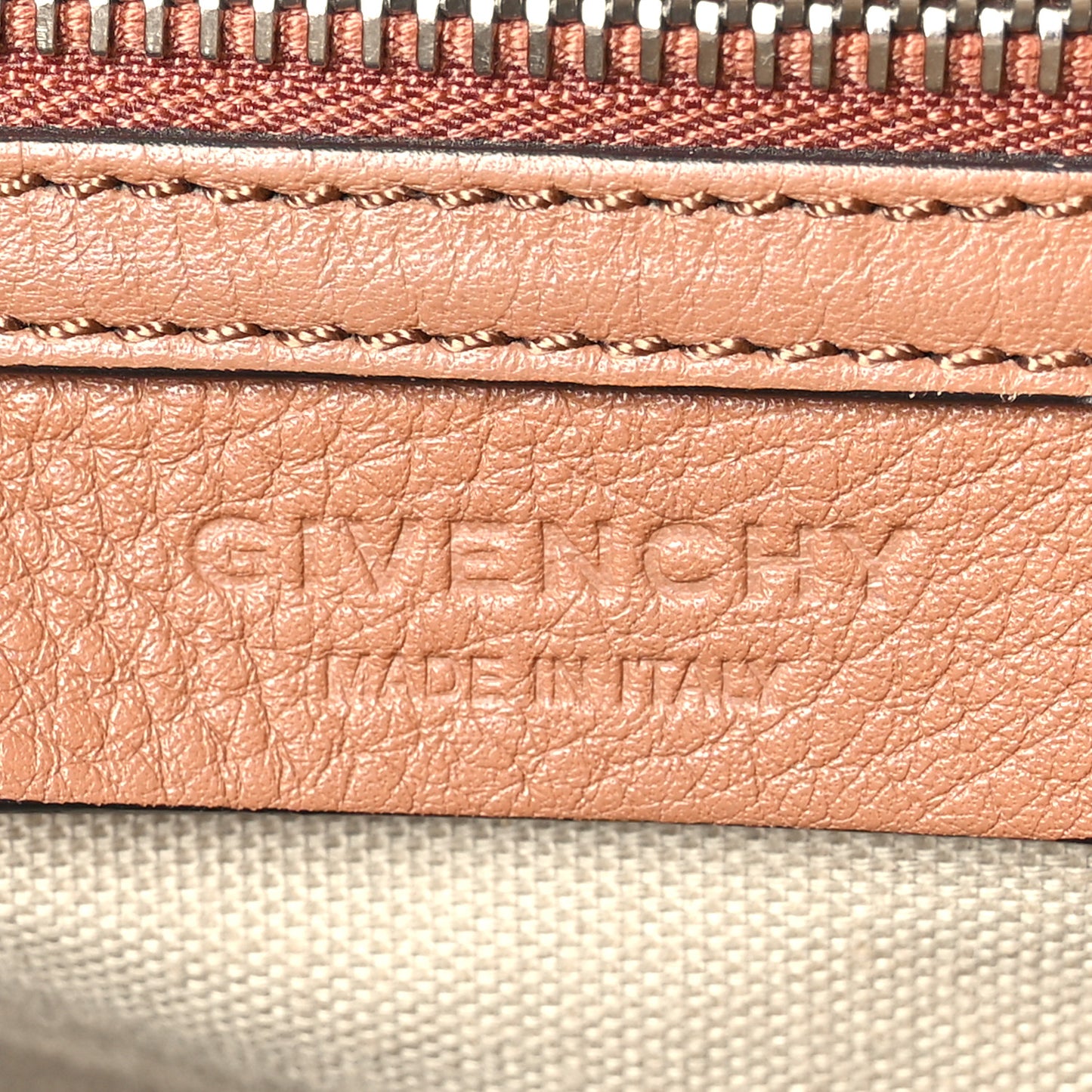 Waxy Grained Calfskin Medium Nightingale Brown