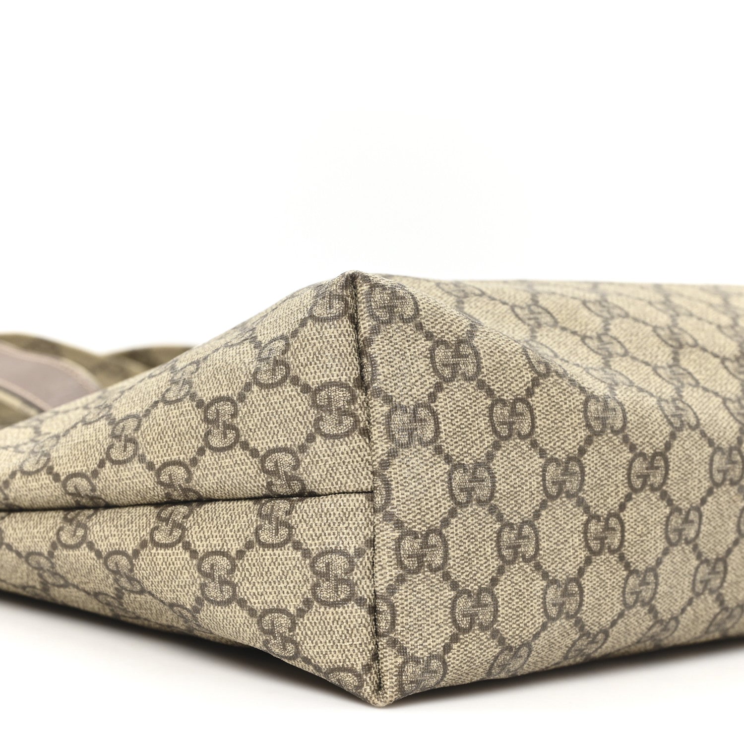 Gucci GG Plus Monogram Medium Signature Web Loop Tote Brown 9 of 10