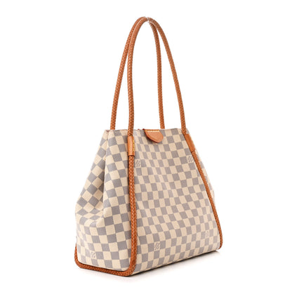 Louis Vuitton Damier Azur Propriano Rose Ballerine 3 of 15