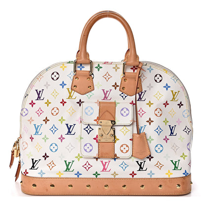 Louis Vuitton Monogram Multicolor Alma GM White 1 of 15