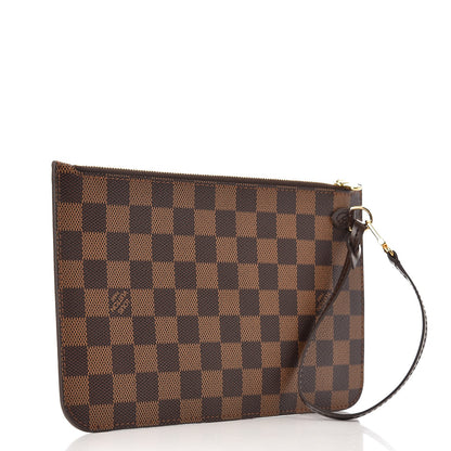 Louis Vuitton Damier Ebene Neverfull MM GM Pochette 3 of 8