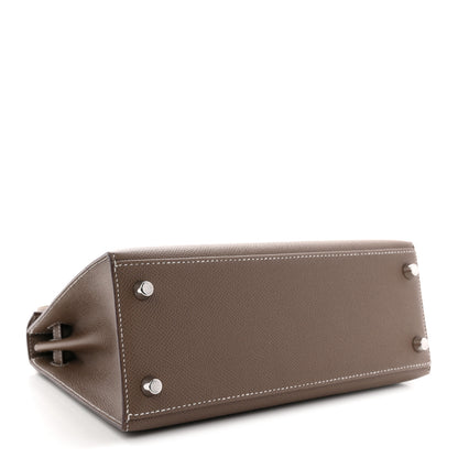 Hermes Epsom Kelly Sellier 25 Etoupe 3 of 11