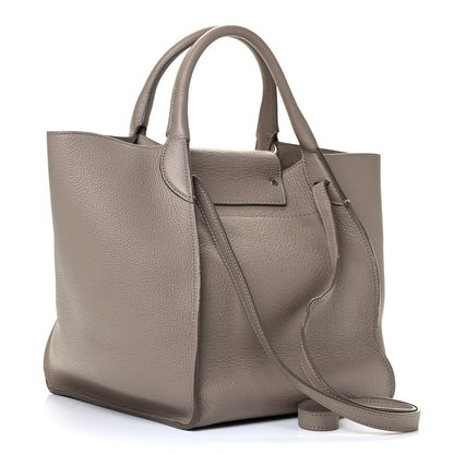 Celine Supple Grained Calfskin Long Strap Small Big Bag Light Taupe 2 of 4