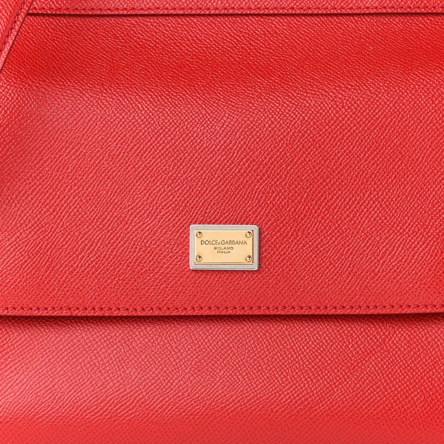 Dolce & Gabbana Dauphine Medium Miss Sicily Satchel Dark Red 7 of 8