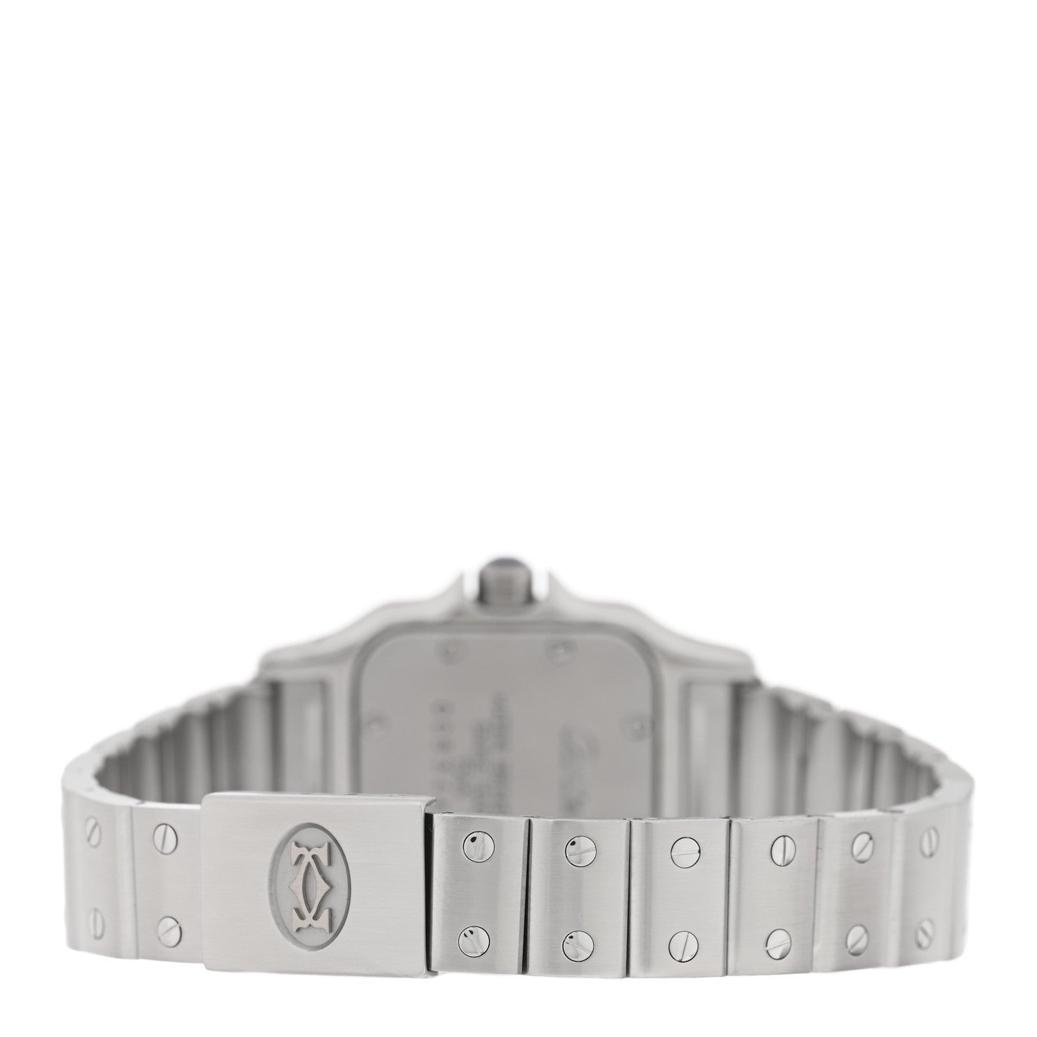 Cartier Stainless Steel 24mm Santos de Cartier Galbee Quartz Watch 3 of 4
