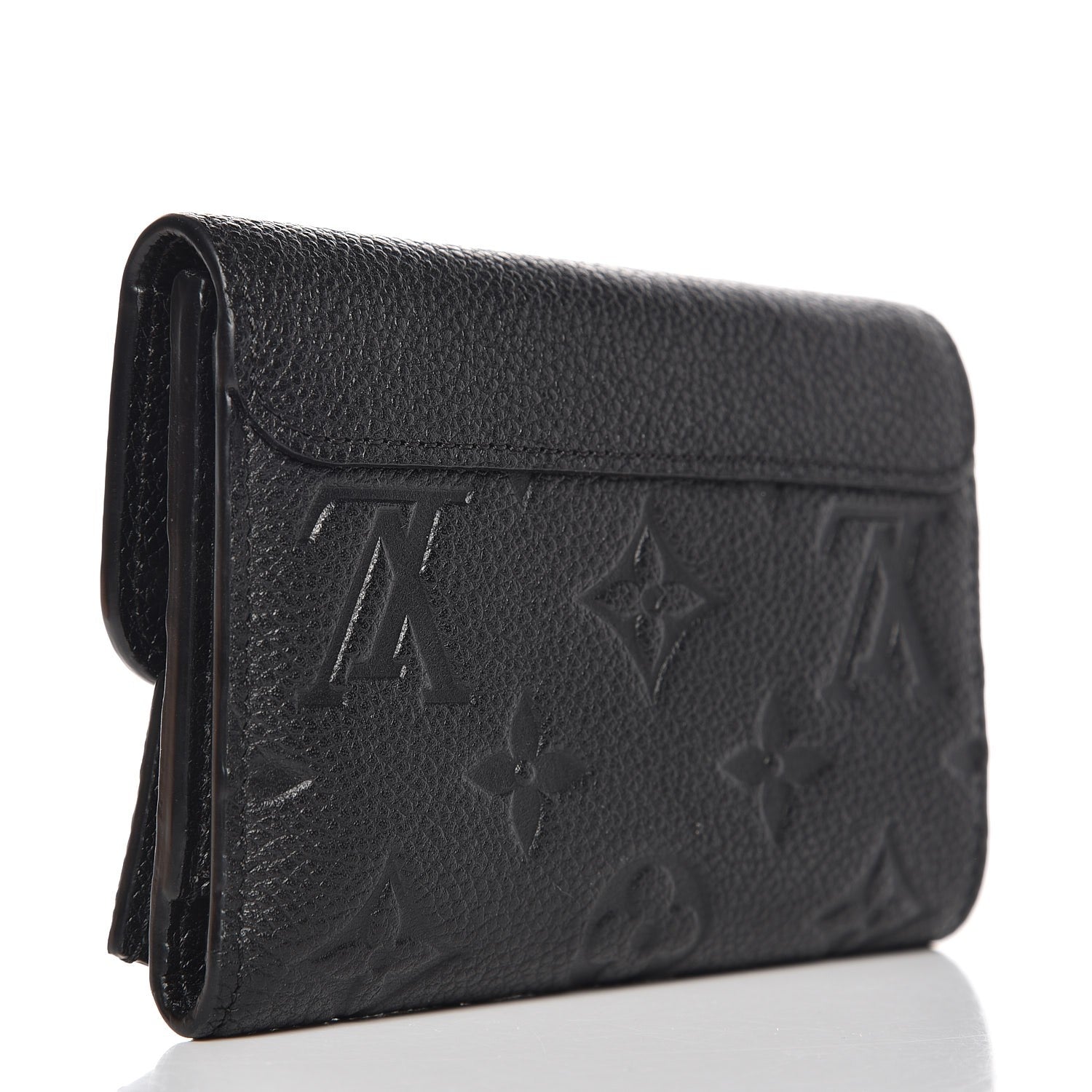 Louis Vuitton Empreinte Pont-Neuf Compact Wallet Black 3 of 7