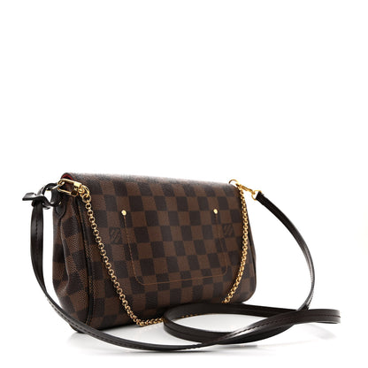 Louis Vuitton Damier Ebene Favorite MM 3 of 11
