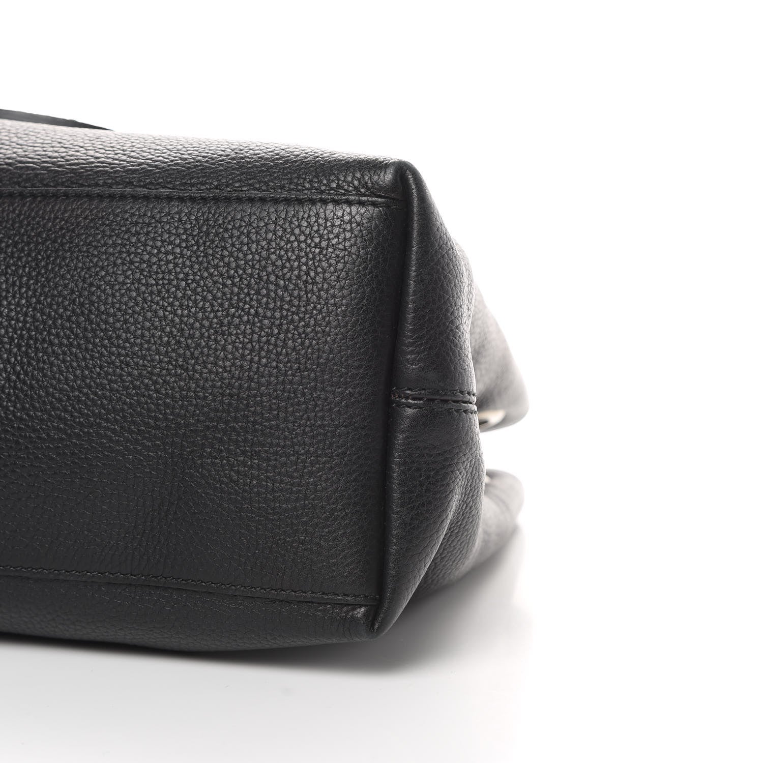 Gucci Pebbled Calfskin Studded Medium Soho Chain Shoulder Bag Black 10 of 12