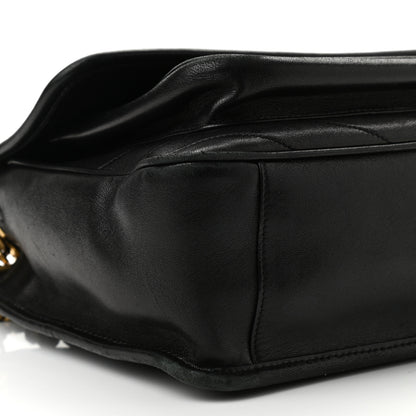Saint Laurent Lambskin Matelasse Monogram Medium Niki Chain Satchel Black 9 of 12