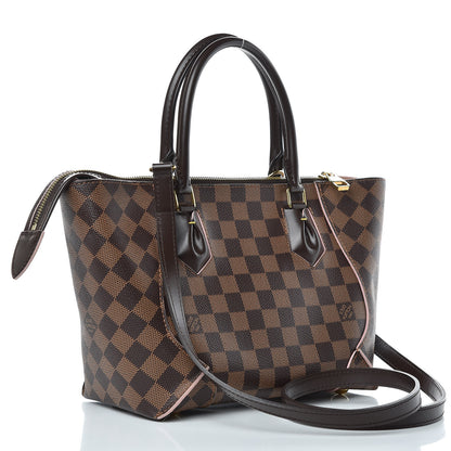 Louis Vuitton Damier Ebene Caissa Tote PM Rose Ballerine 3 of 8