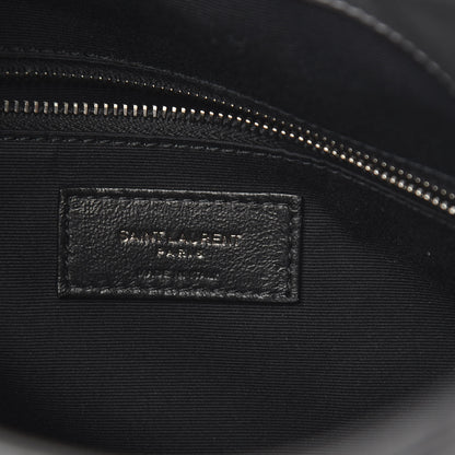 Saint Laurent Crinkled Calfskin Matelasse Monogram Medium Niki Shopper Tote Smog 7 of 11