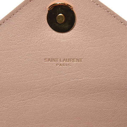 Saint Laurent Sheepskin Matelasse Chevron Monogram Medium College Bag Fard 10 of 10