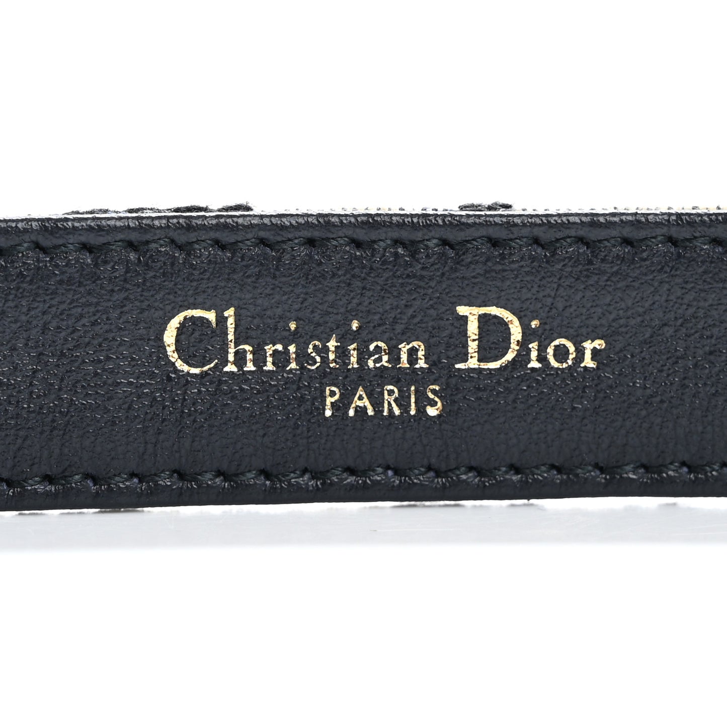 Jacquard Oblique 20mm Saddle Belt 80 32 Blue