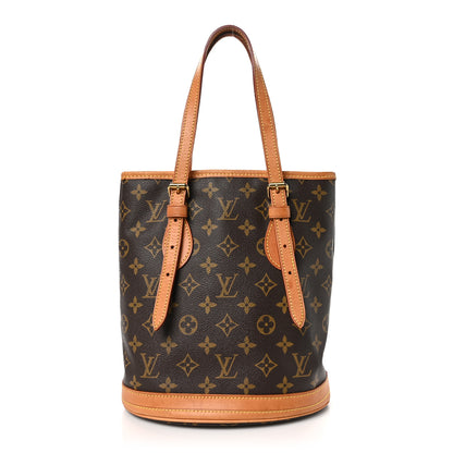 Louis Vuitton Monogram Petit Bucket 23 1 of 14