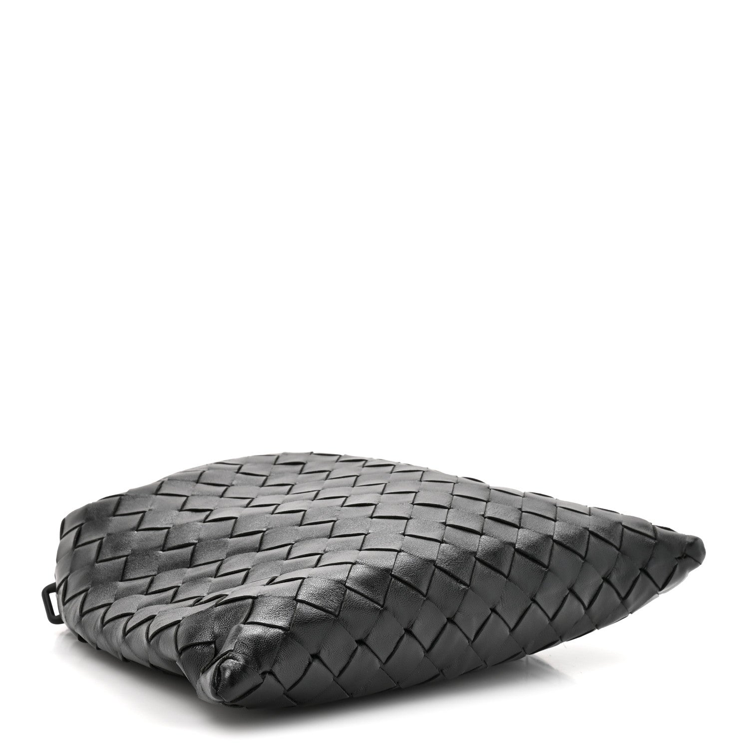 Bottega Veneta Calfskin Intrecciato Mini Hop Black 4 of 10