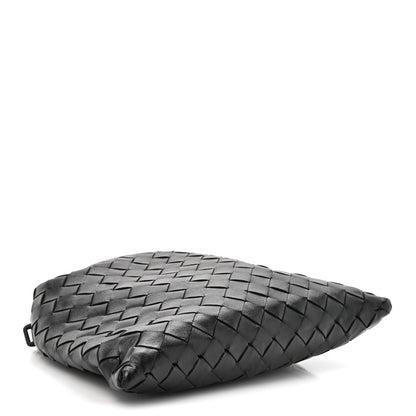 Bottega Veneta Calfskin Intrecciato Mini Hop Black 4 of 10