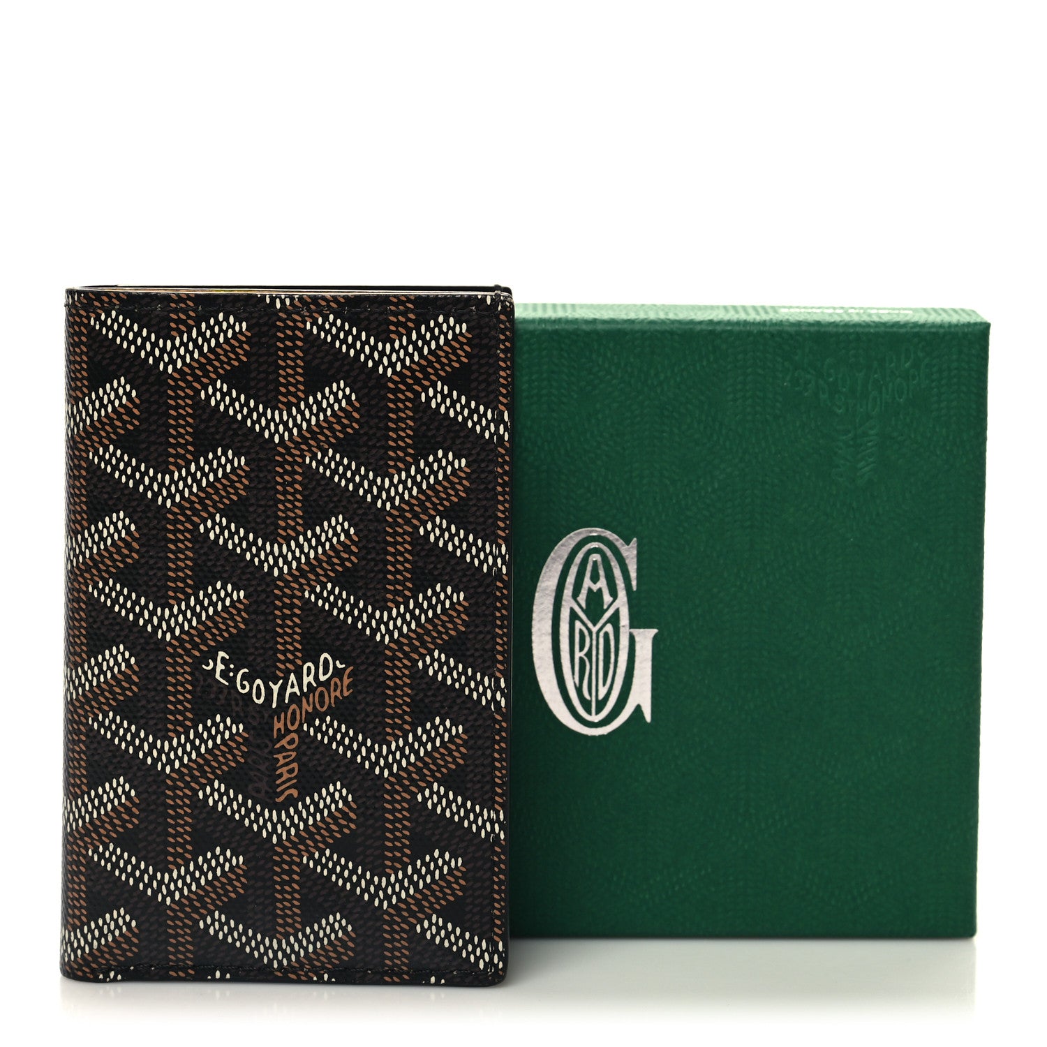 Goyard Goyardine Saint Pierre Card Holder Black 8 of 8