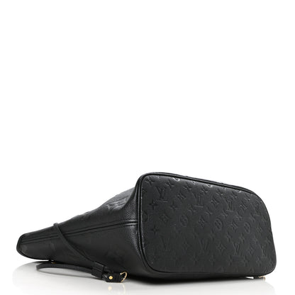Louis Vuitton Empreinte Monogram Giant Neverfull MM Black 4 of 8