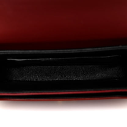 Saint Laurent Smooth Calfskin Small Solferino Satchel Rouge Opyum 5 of 8