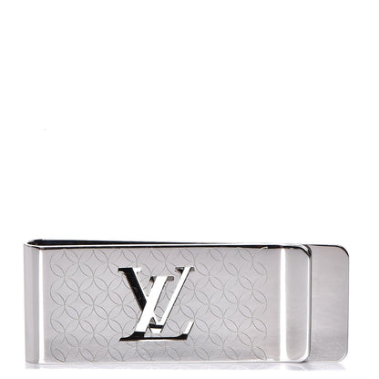 Louis Vuitton Metal Champs Elysees Money Clip Silver 1 of 3