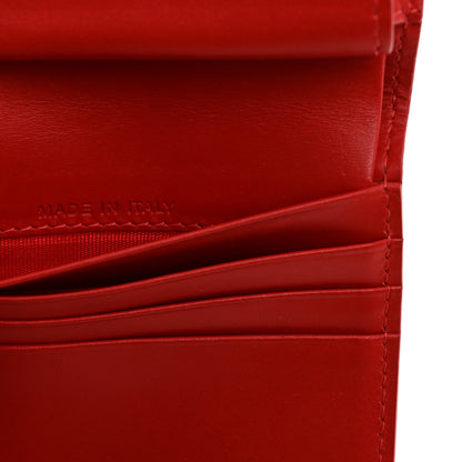 Christian Louboutin Calfskin Spiked Paros Wallet Black 6 of 7