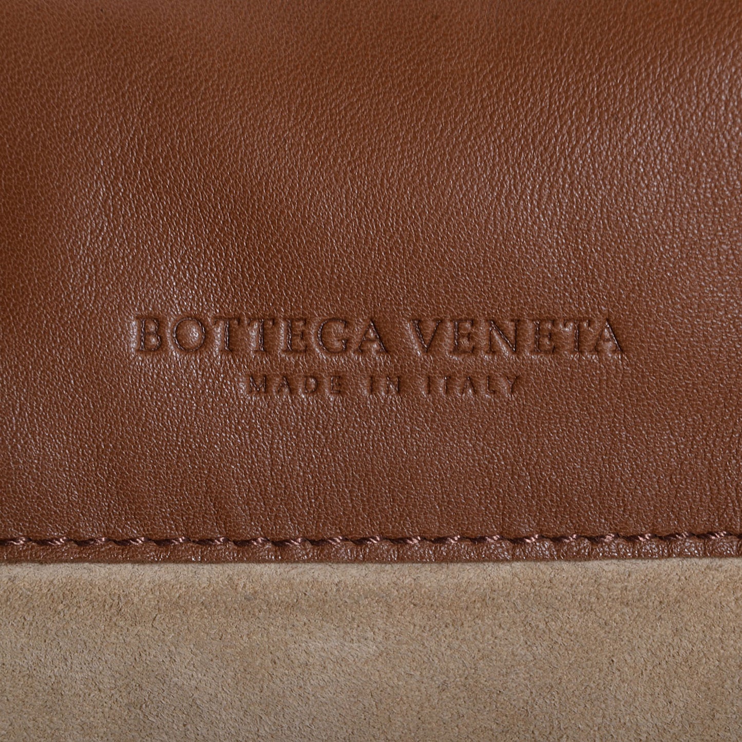 Nappa Intrecciato Perforated Regent Tote Noce