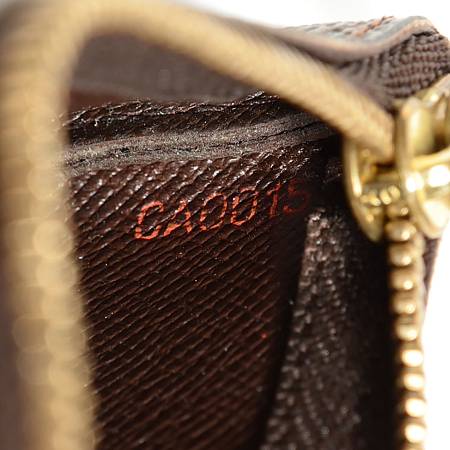 Damier Ebene Key Pouch